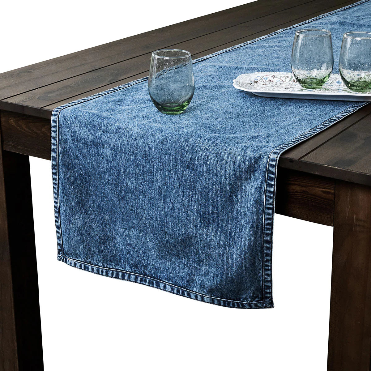 Juliska Denim 18" x 90" Table Runner - Blue