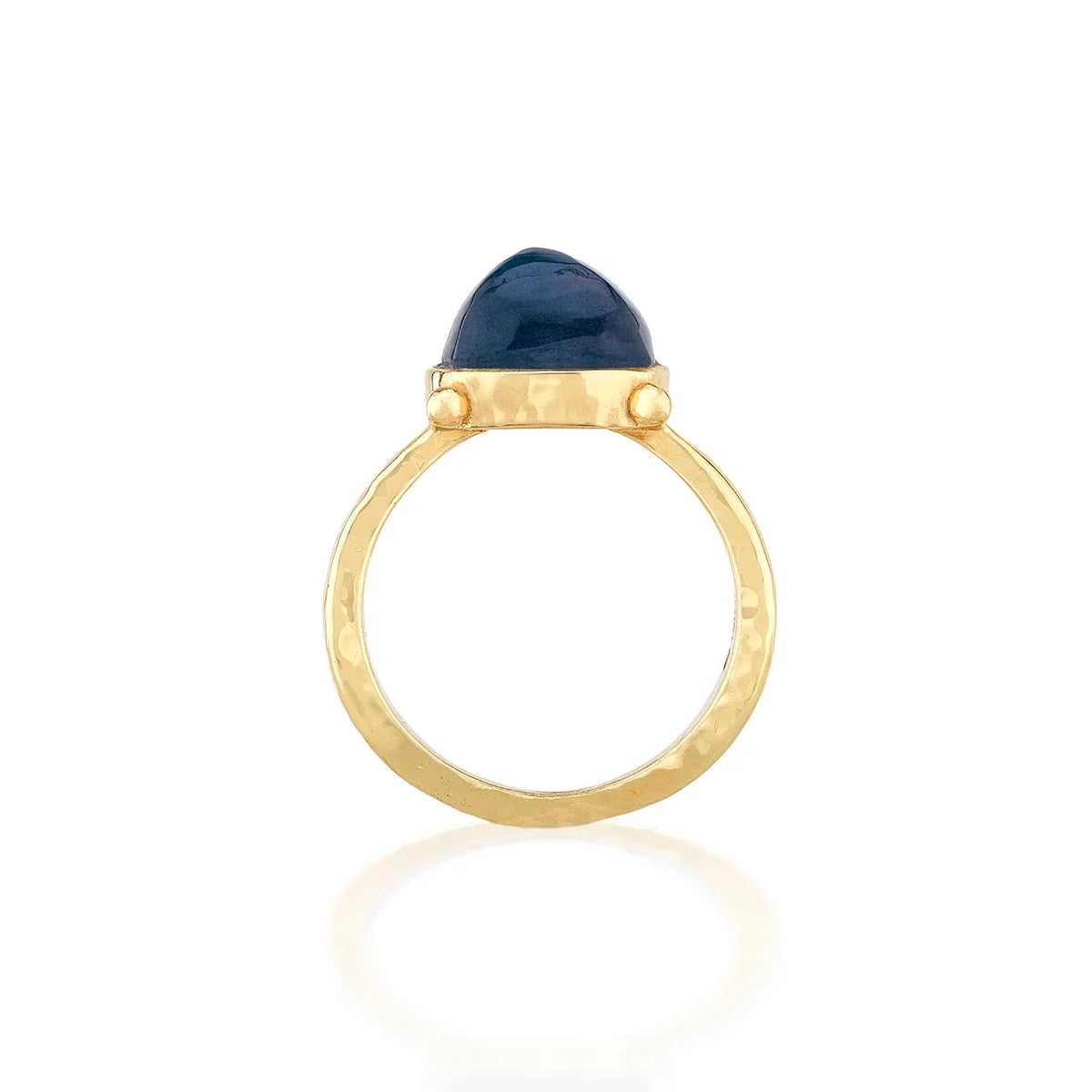 Capucine De Wulf Mystic Eye Gem Ring - Blue Labradorite
