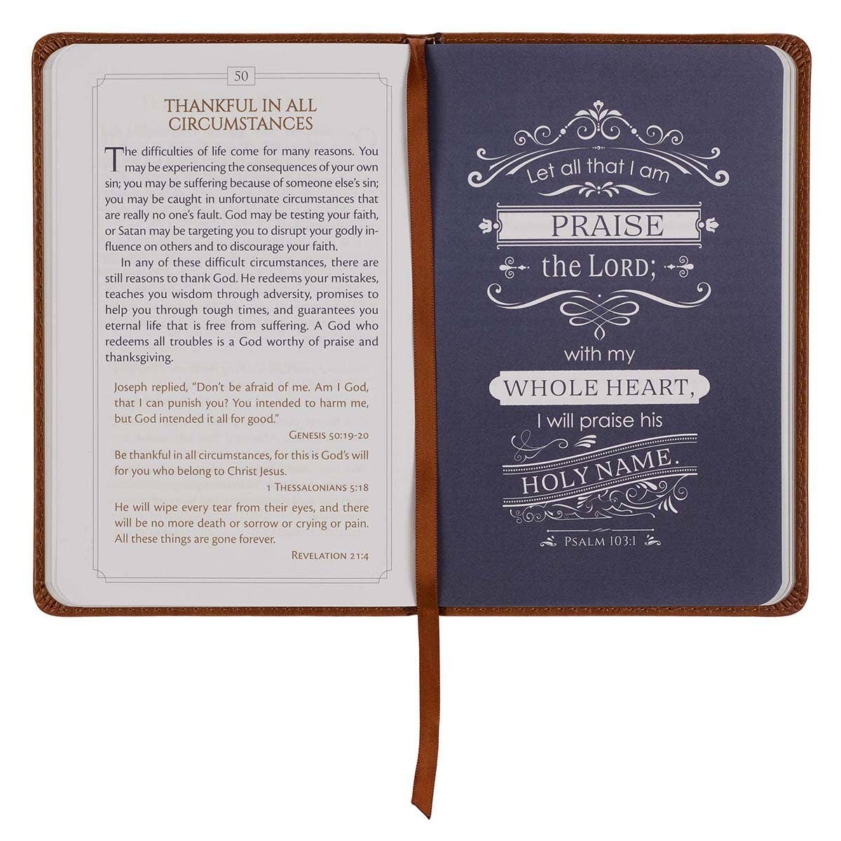 The Porch 101 Devotions for Men Faux Leather