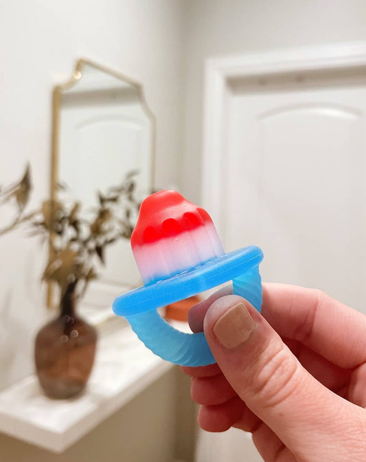 The Porch Teensy Teether™ Hero Pop Soothing Silicone Teether