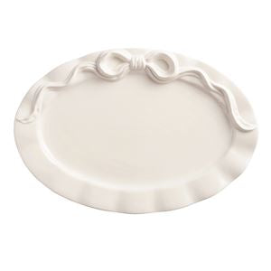 The Porch Mud Pie Bow Serving Platter