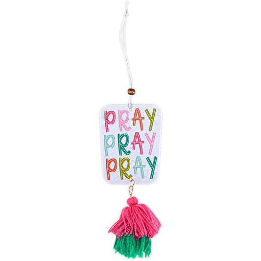 Mary Square "Pray, Pray, Pray" Car Air Freshener