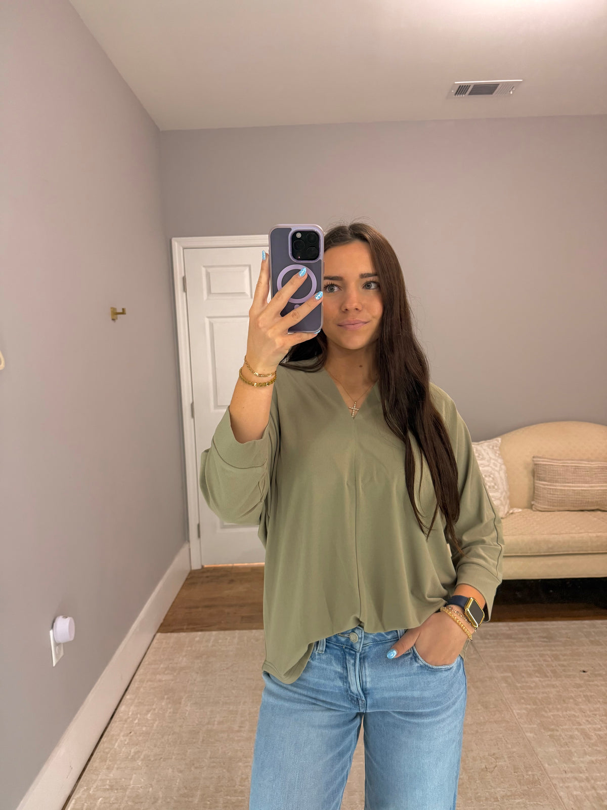Kendall Dolman Top