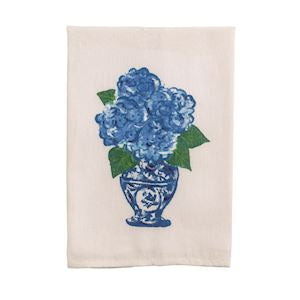 The Porch Mud Pie Blue and White Collection Tea Towels