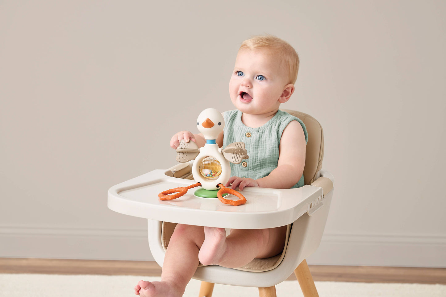 *The Porch NEW* Itzy Twist & Bop™ - High Chair Sensory Toy Goose