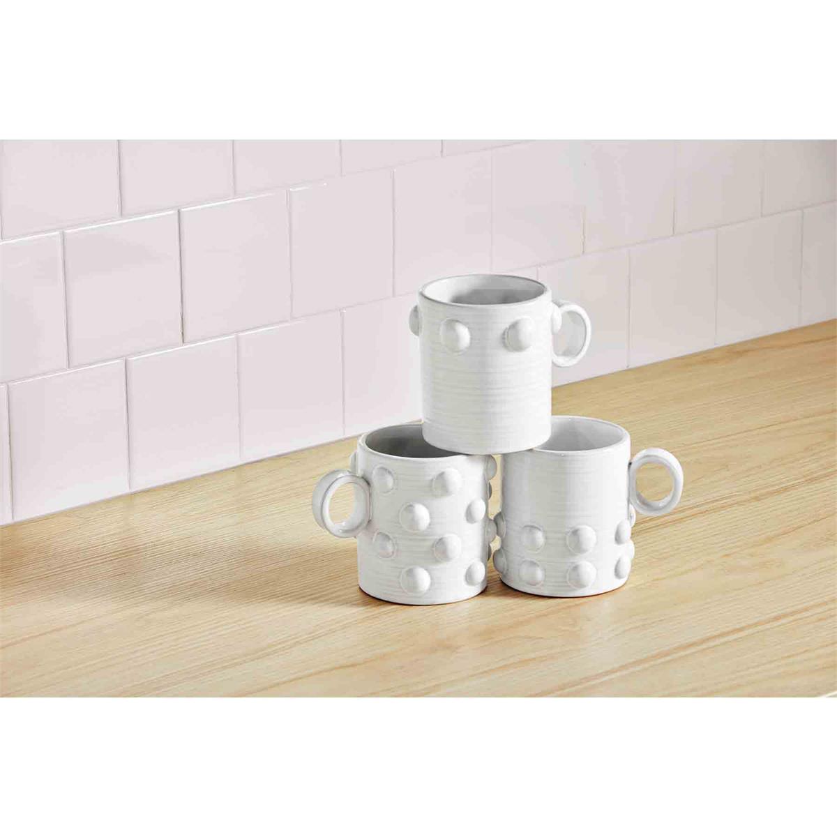 The Porch Mud Pie Beaded Mug, Assorted