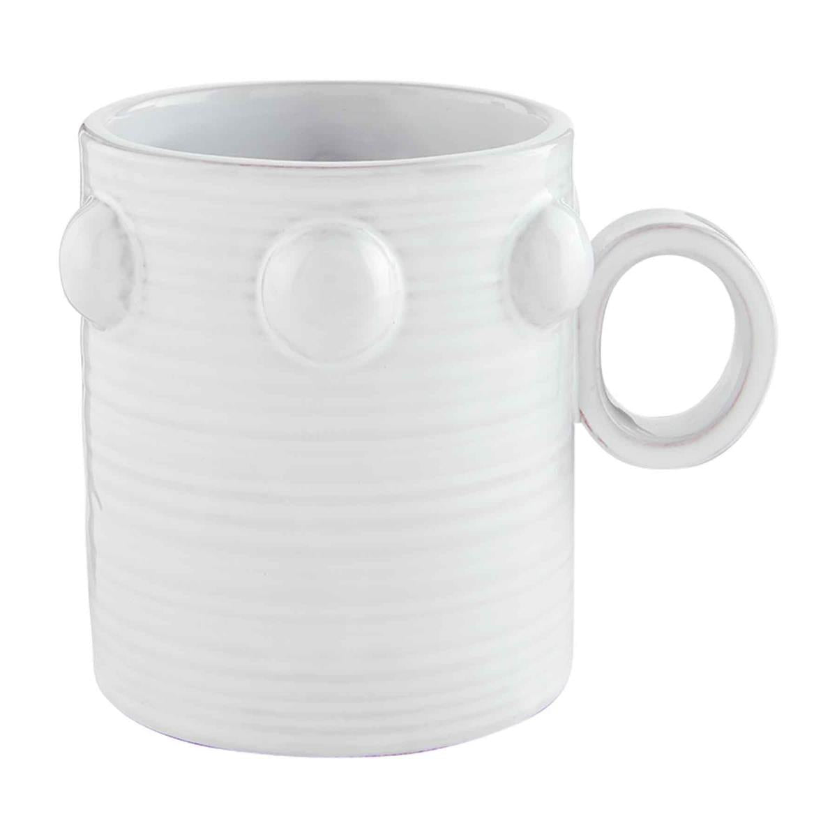 The Porch Mud Pie Beaded Mug, Assorted