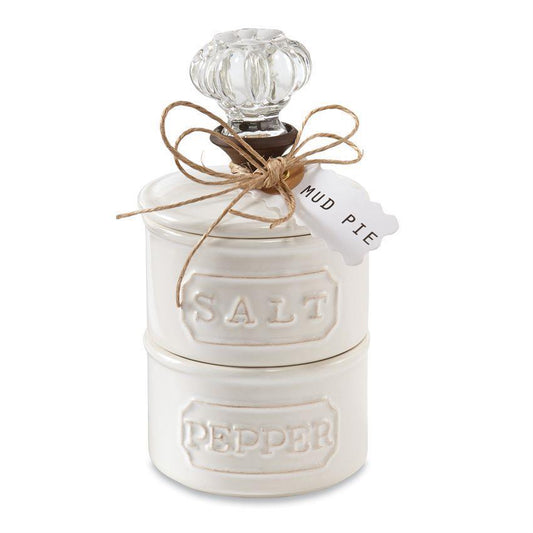 The Porch Mud Pie Salt Cellar Set