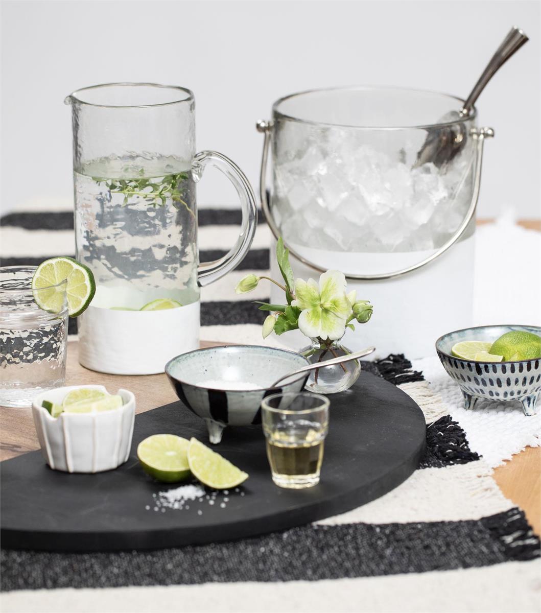 The Porch Mud Pie Two-Tone Glass Pitcher