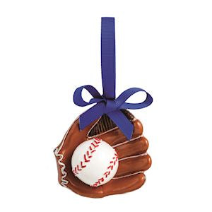 The Porch Mud PIe Soccer, Baseball,  Football, and Golf Christmas Ornaments