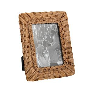 The Porch Mud Pie Woven Resin Photo Frames