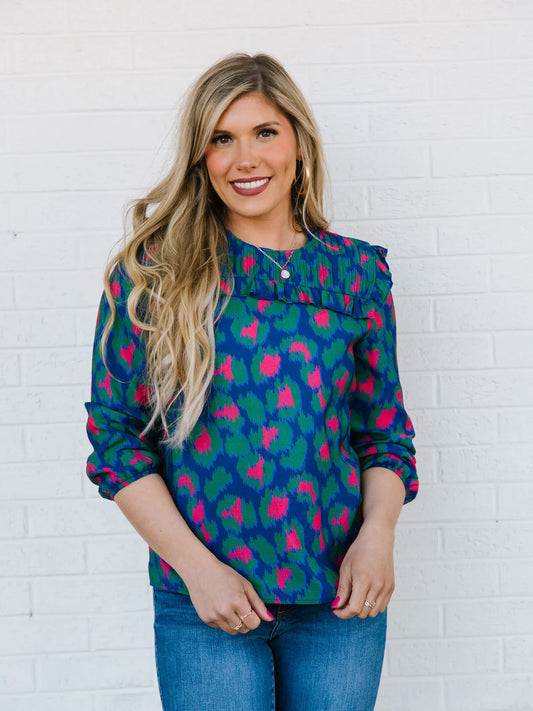 Michelle McDowell Carter Top | Fancy Like Navy