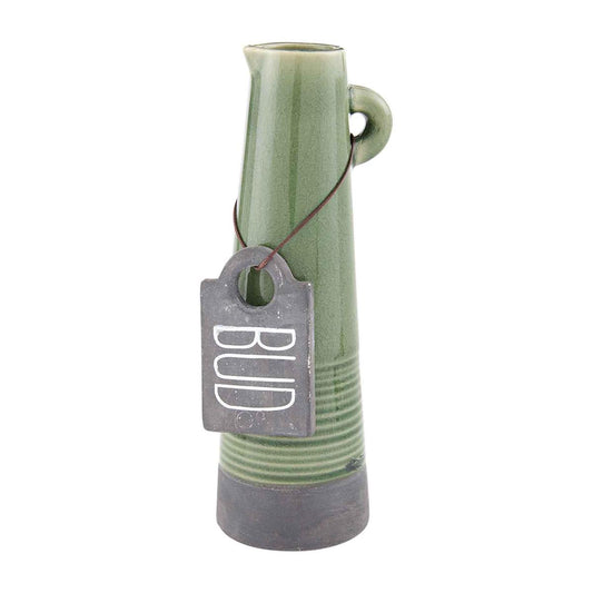 The Porch Mud Pie Medium Crackle Glaze Vase