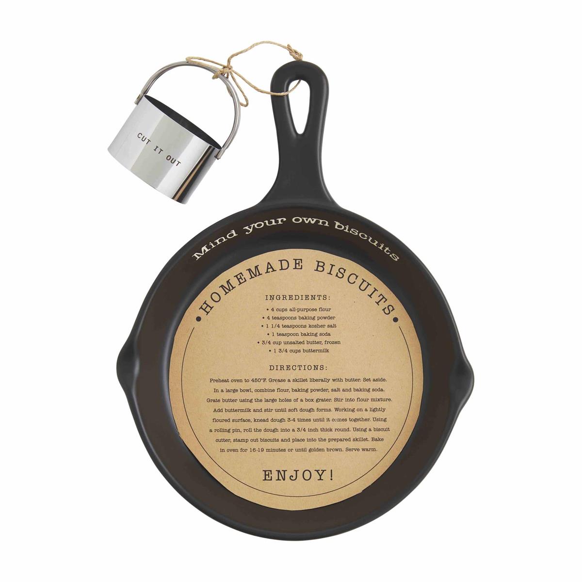 The Porch Mud Pie Biscuit Skillet Set