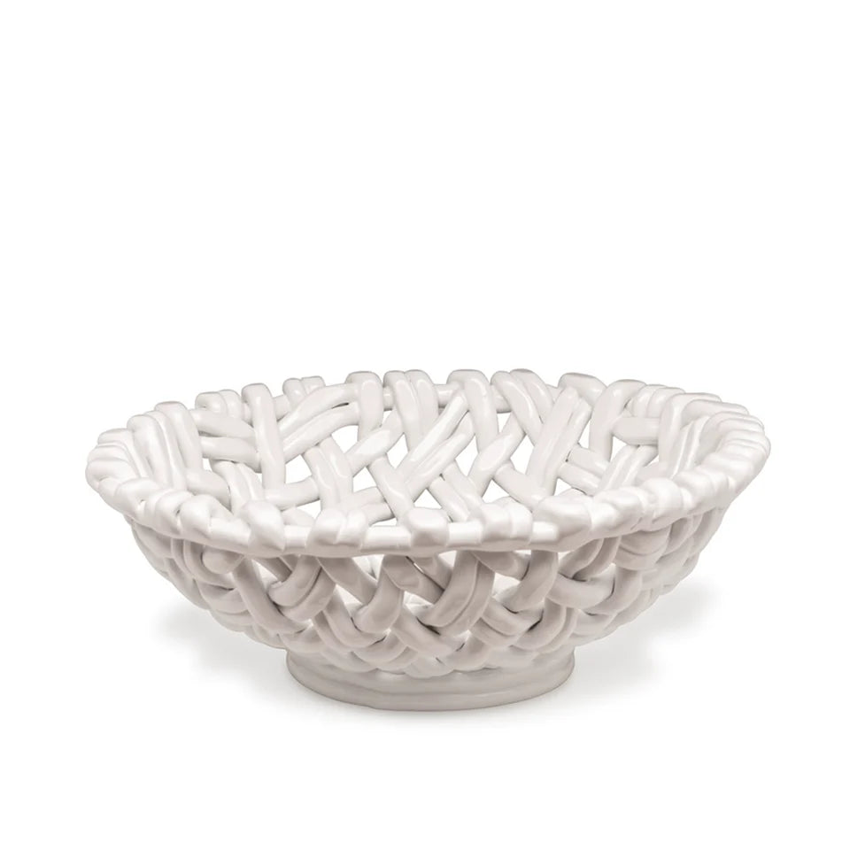 Skyros Woven Round Basket