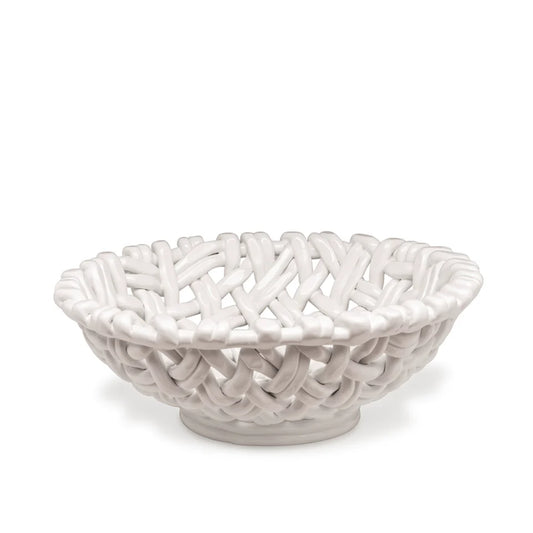 Skyros Woven Round Basket