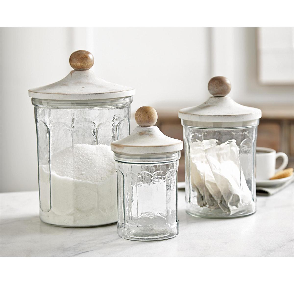 The Porch Mud Pie Glass Canister Set