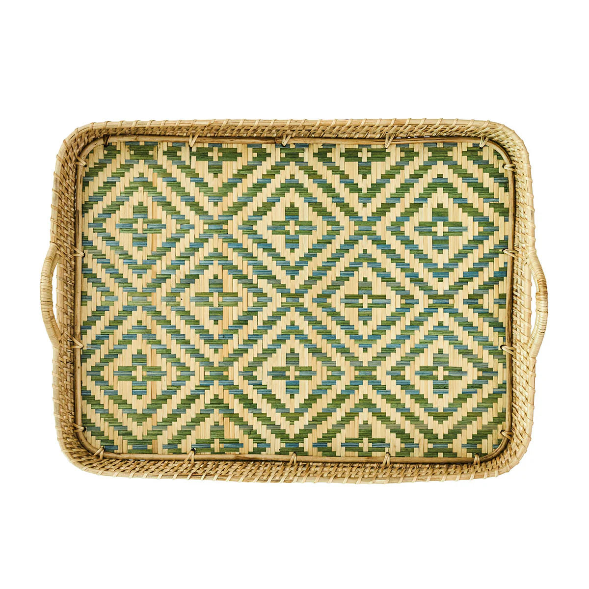 Juliska Villa Seville 21" Tray- Chambray