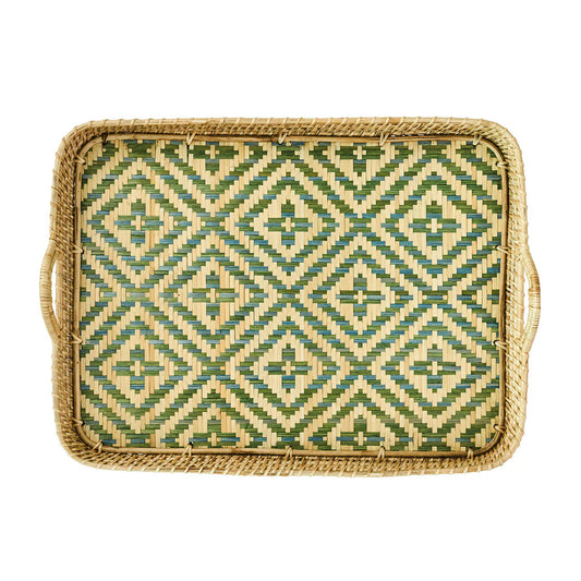 Juliska Villa Seville 21" Tray- Chambray