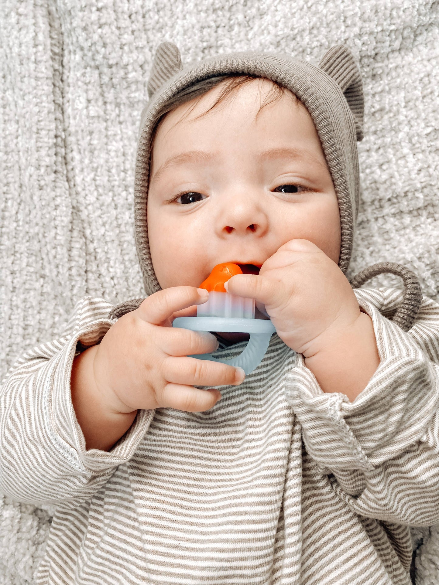 The Porch Teensy Teether™ Hero Pop Soothing Silicone Teether