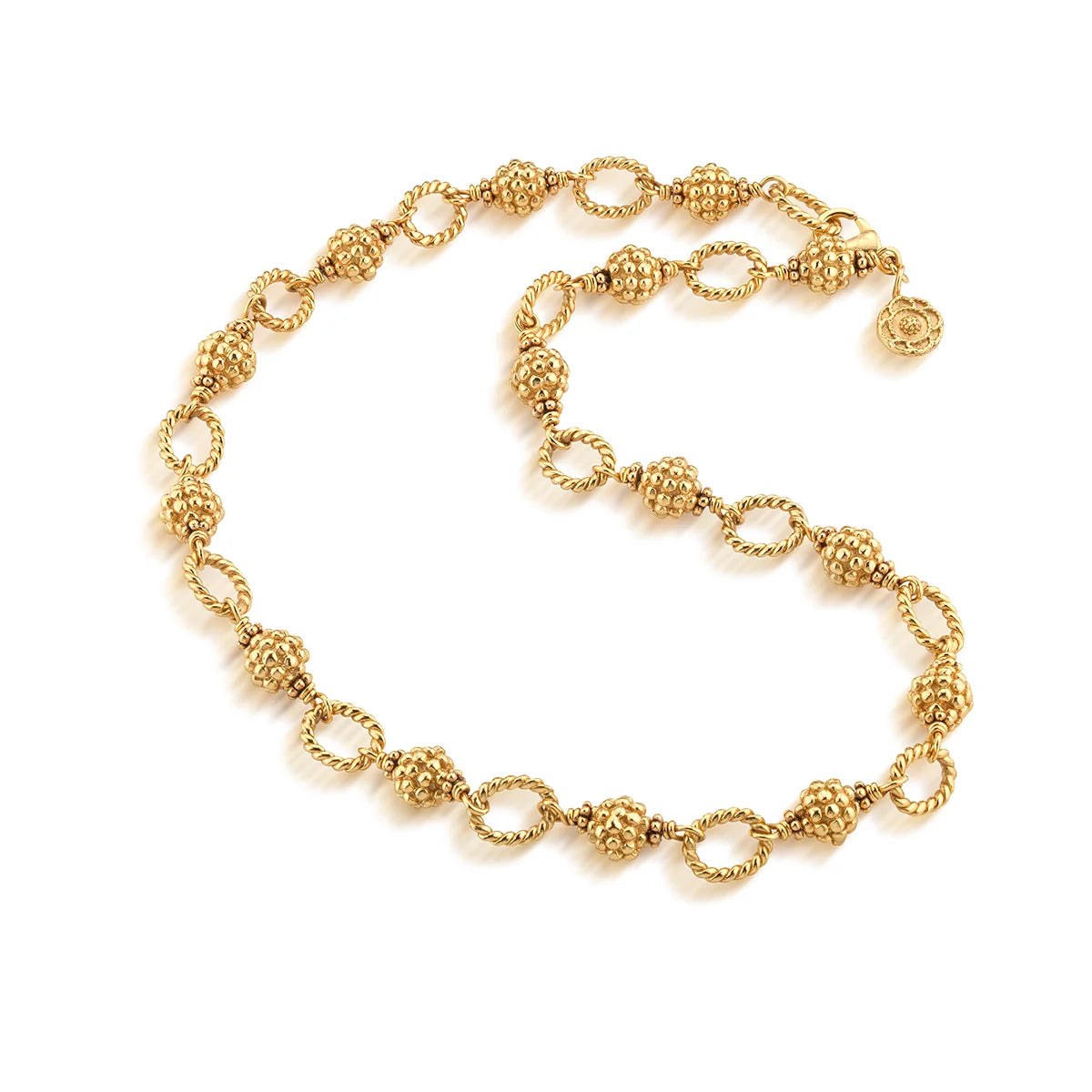 Capucine De Wulf Berry Bead Chain, 18" - Gold