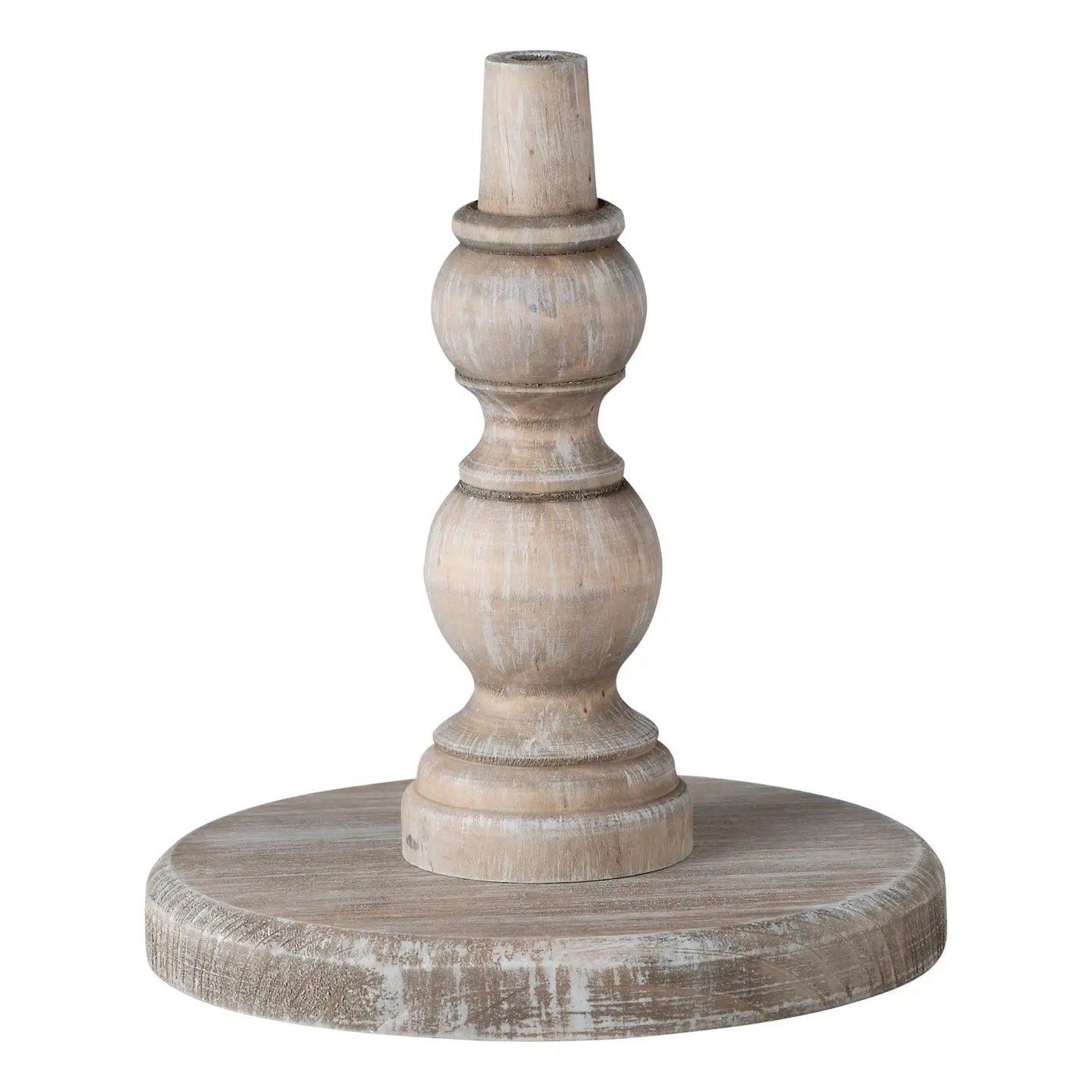 The Porch Glory Haus Neutral Wood Base for Toppers