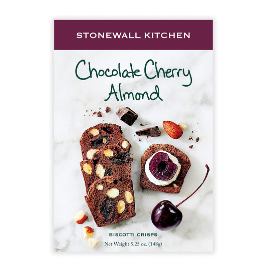 Stonewall Kitchen Chocolate Cherry Almond Biscotti Crisps