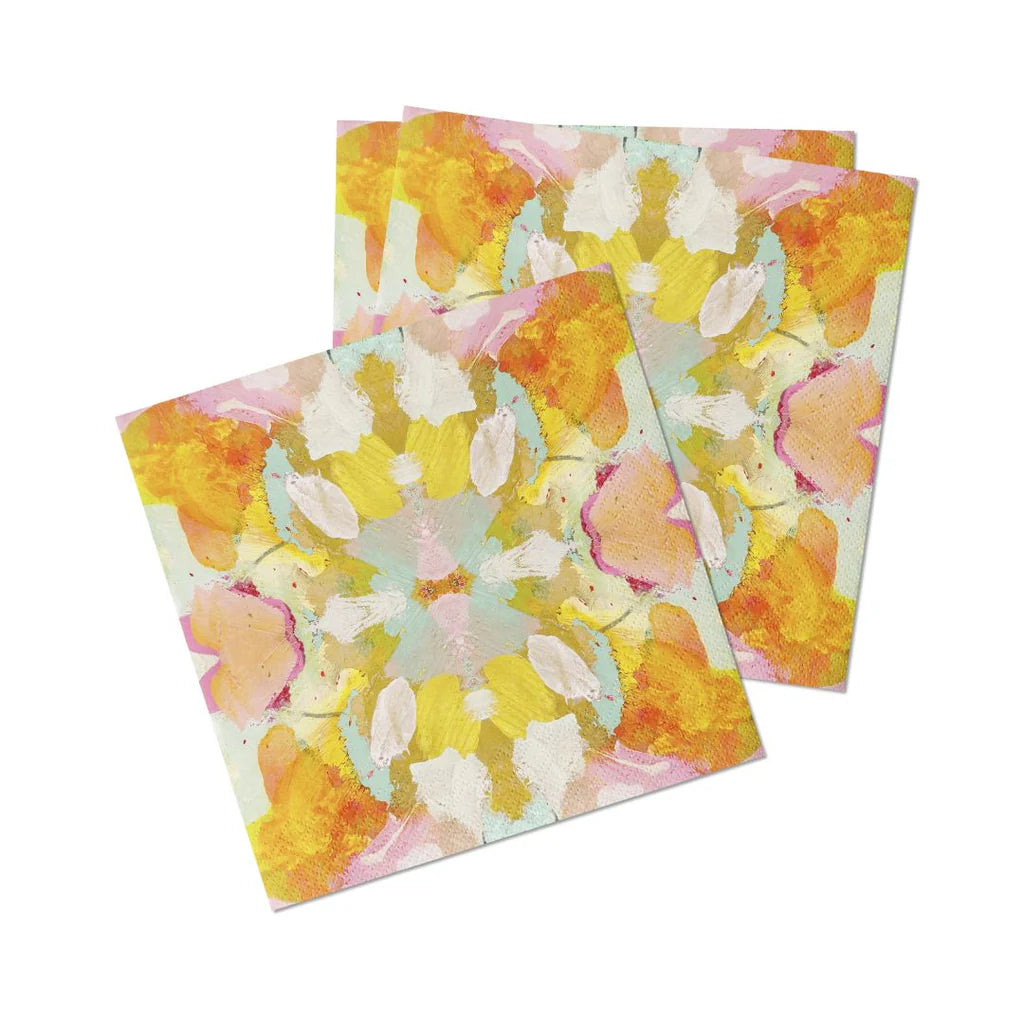 Laura Park Marigold Cocktail Napkins