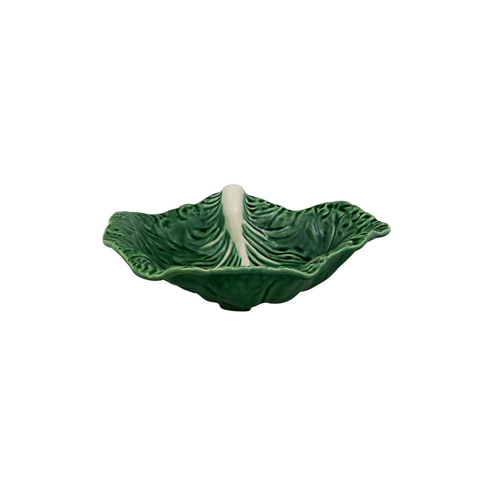 Bordallo Pinheiro Cabbage Natural Leaf Crooked