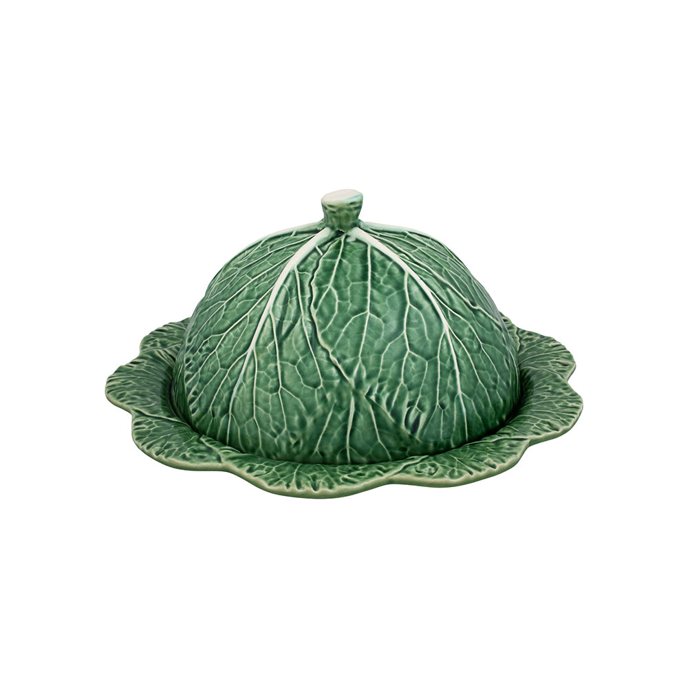 Bordallo Pinheiro Cabage Natural Cheese Tray