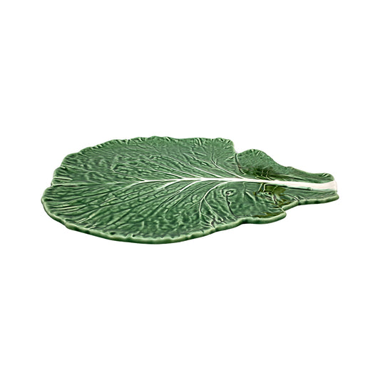 Bordallo Pinheiro Cabbage Natural Cheese Leaf