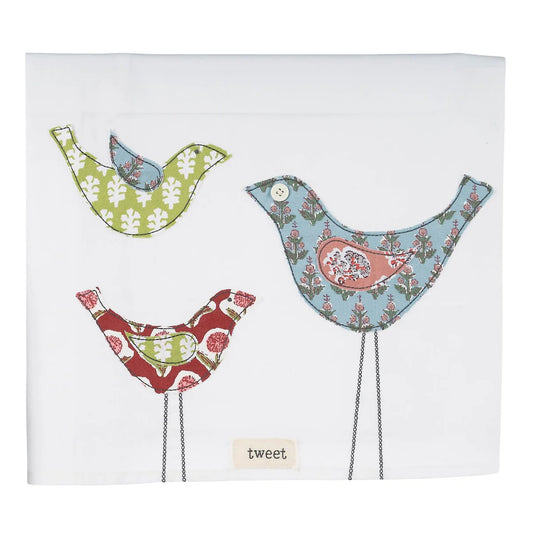 The Porch Glory Haus Tweet Tea Towel