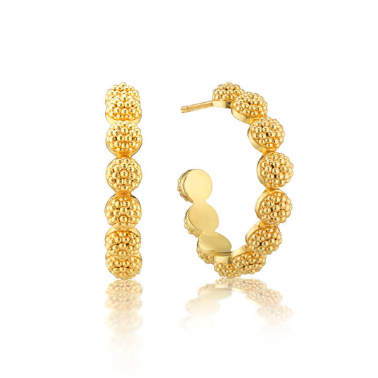Capucine De Wulf Berry Icon Small Hoop Earrings - Gold