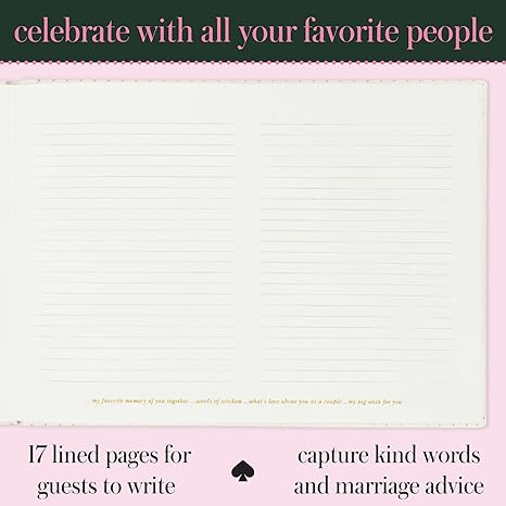 Kate Spade And the Story Begins Guest Book