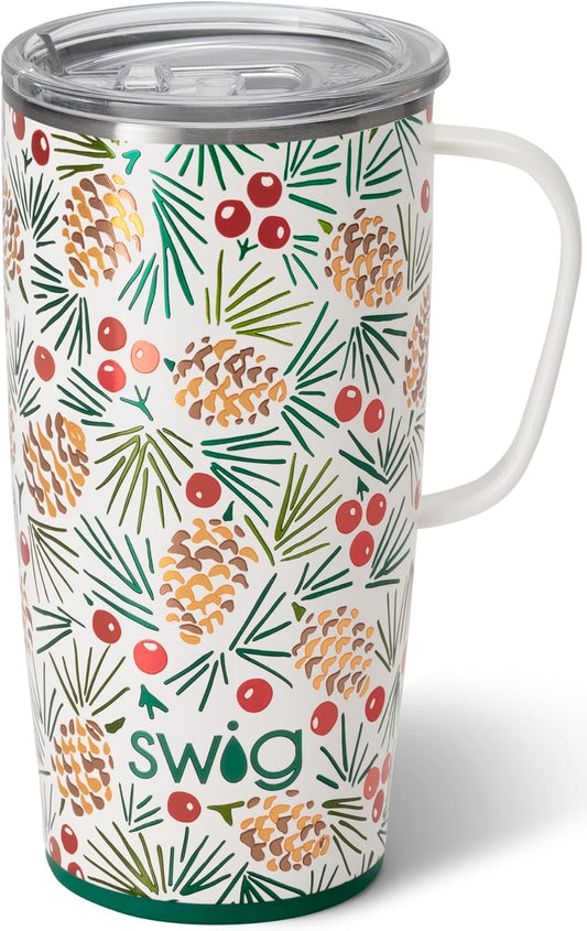 Swig Pine Christmas Travel Mug