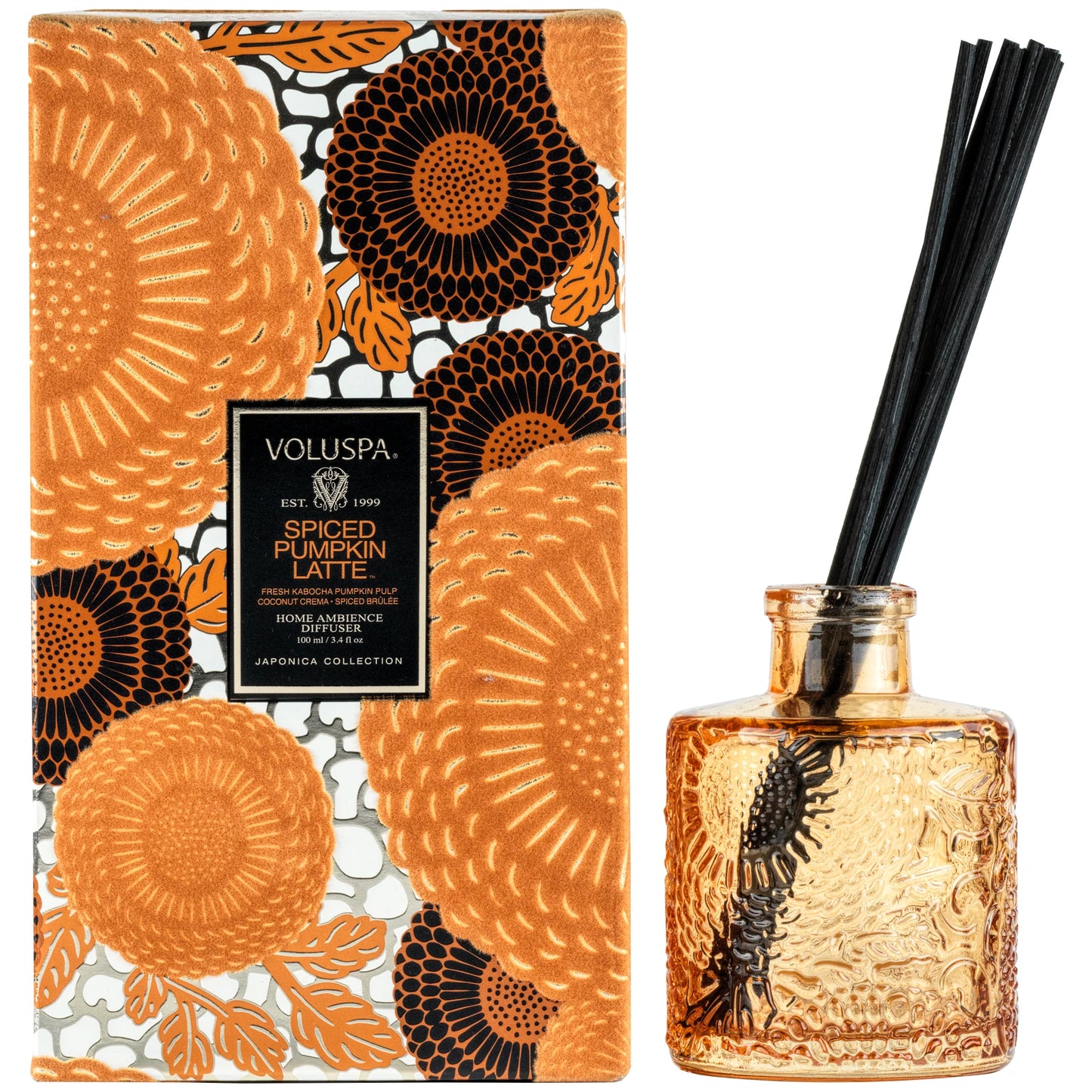 Voluspa Pumpkin Spiced Latte Reed Diffuser