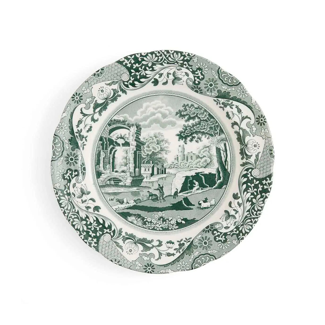 Spode Heritage Green Italian Soup Plate