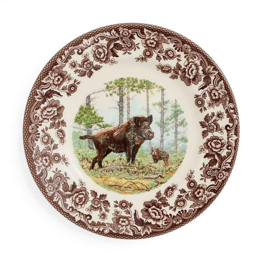 Spode Woodland Salad Plate 8" Wild Boar
