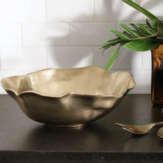 Sierra Modern Maia Large Bowl (Gold)