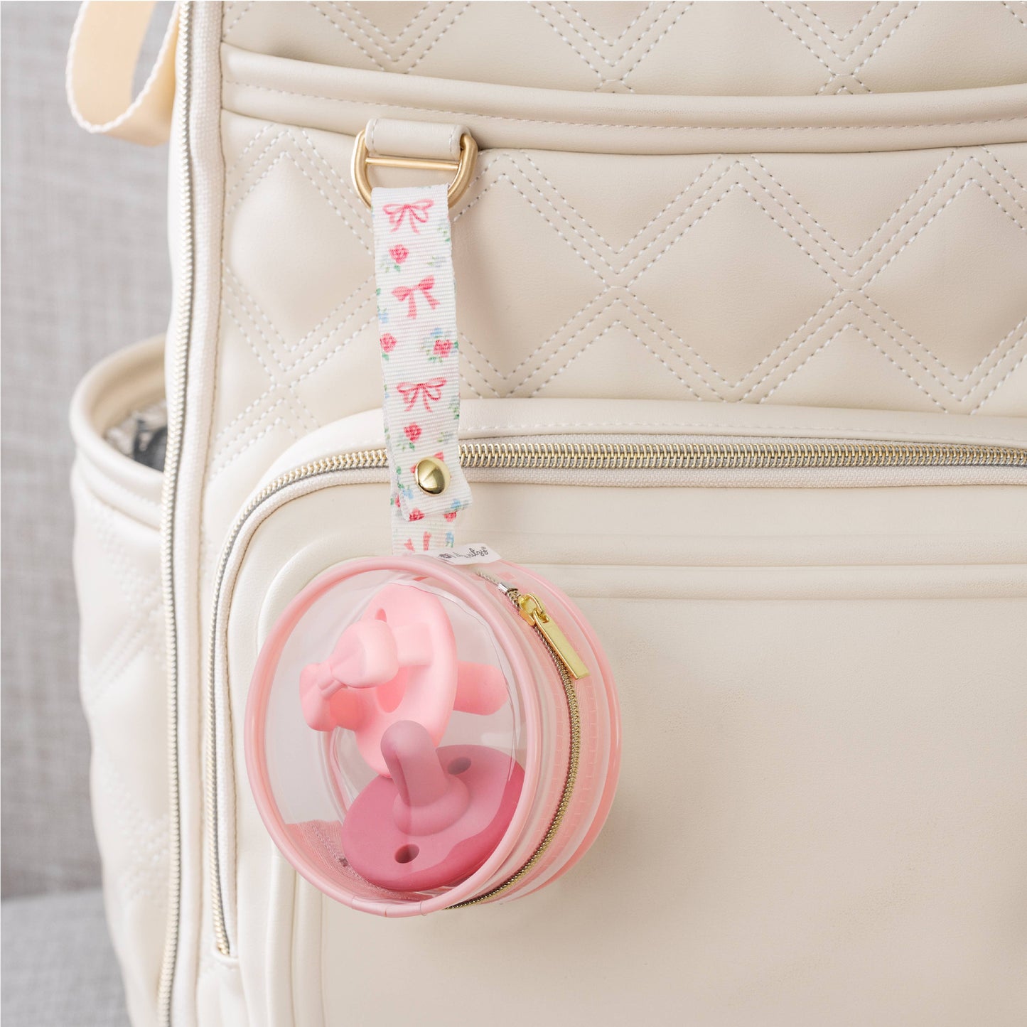 The Porch Itzy Paci Case™ - Ribbons & Roses