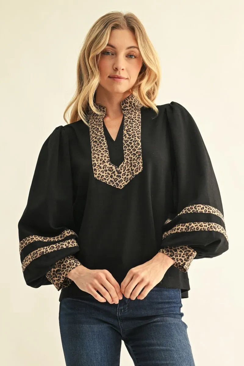 Cheetah Dreams Long Sleeve Top