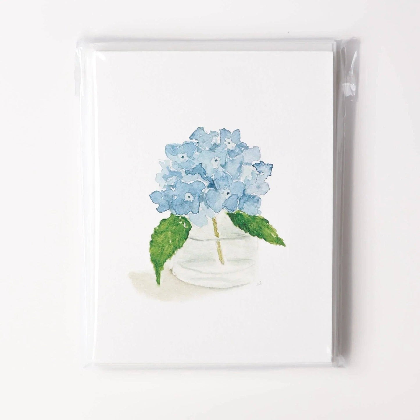 The Porch Hydrangea notecard: Single card