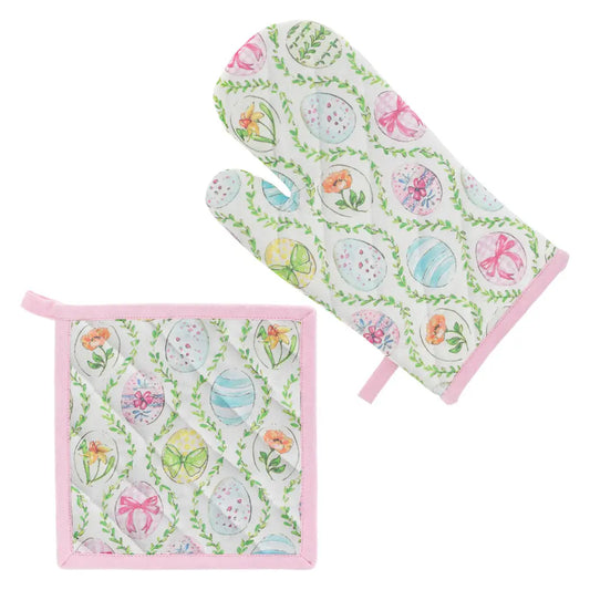 The Porch Boston International Easter Potholder Set