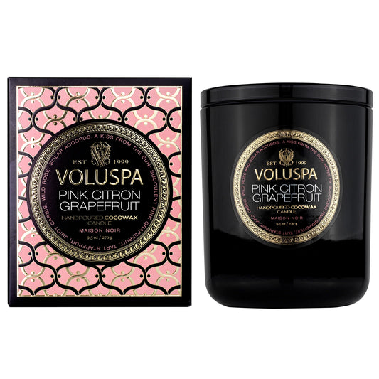 Voluspa Pink Citron Grapefruit Classic Candle 9 oz