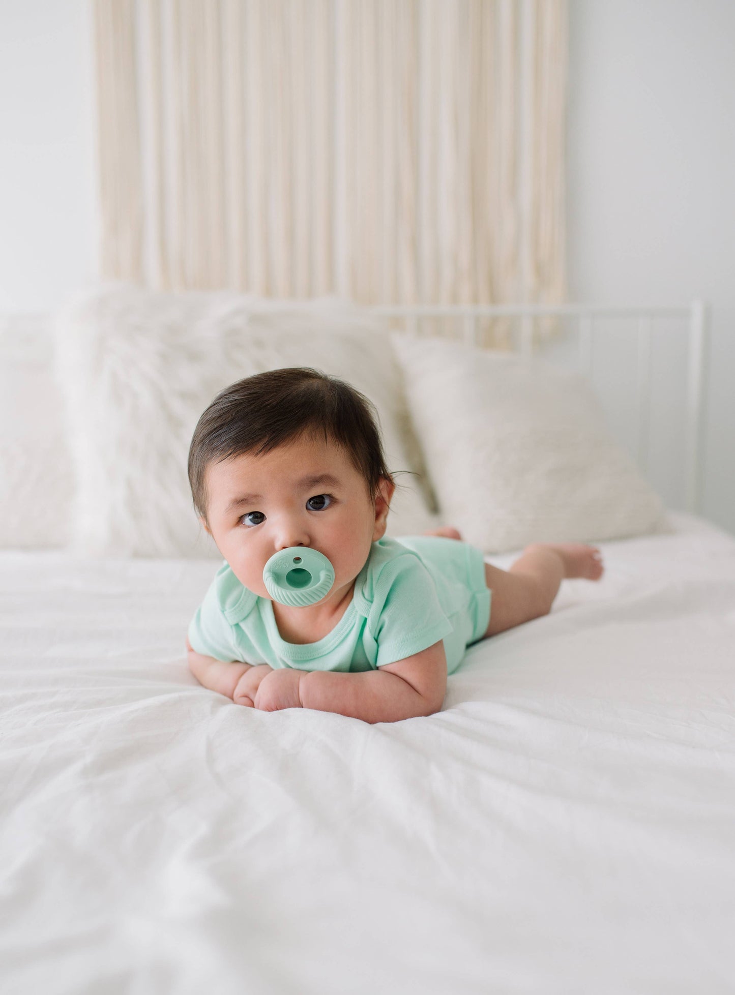 The Porch Sweetie Soother™ Pacifier Sets (2-pack): Robin's Egg Blue + Navy Cables
