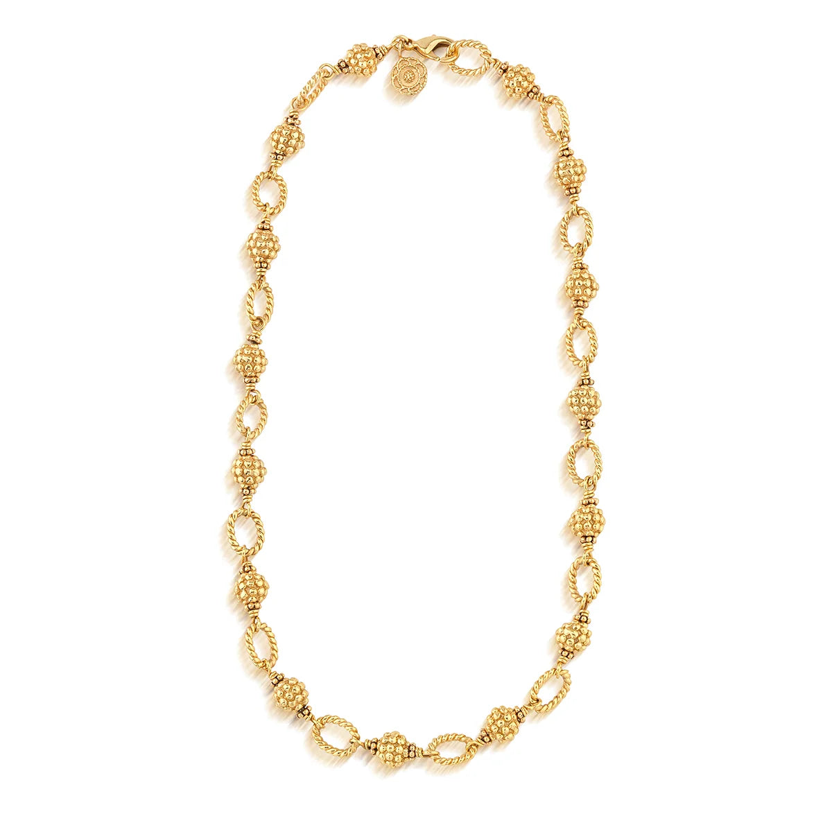 Capucine De Wulf Berry Bead Chain, 18" - Gold