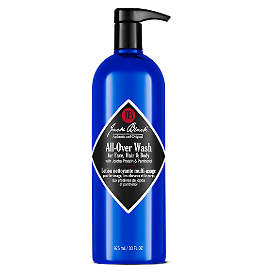 Jack Black All-Over Wash for Face, Hair, and Body