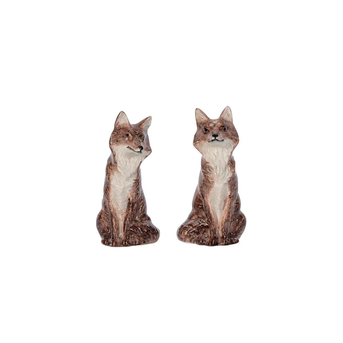 Juliska Clever Creatures Fox Salt and Pepper Set/2pc