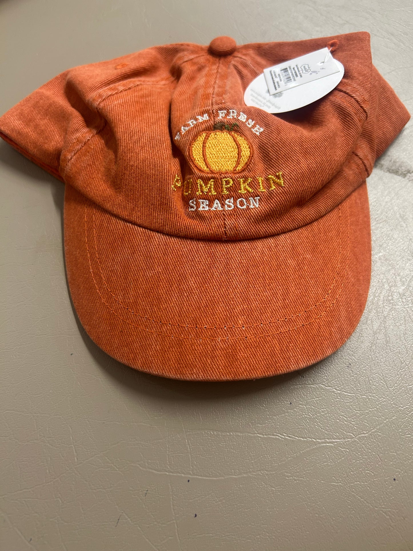 The Porch Mud Pie Toddler Pumpkin Season Cap