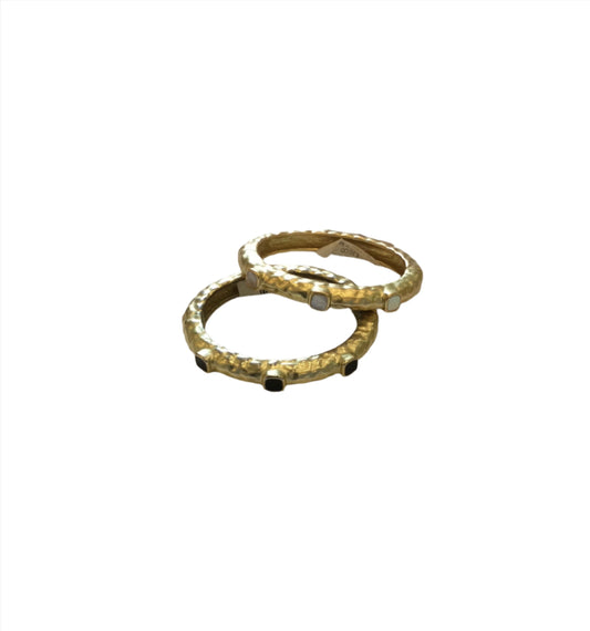 Golden Stella Square Stone Bracelet